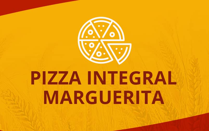 PIZZA INTEGRAL MARGUERITA